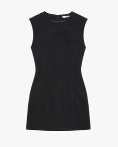 Wool Blend Mini Dress