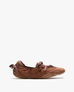 Suede Lace-Up Sneaker