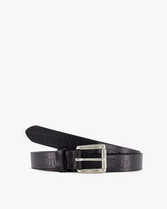 Embossed Roller Buckle Belt