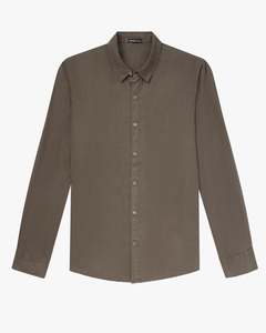 Mens New Arrivals: Lightweight Canvas Linen Shirt
