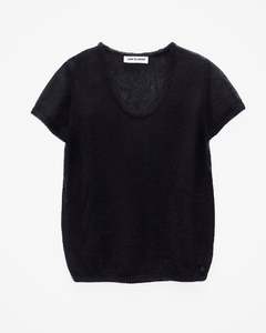 Low Classic: SS Mohair Knit Top