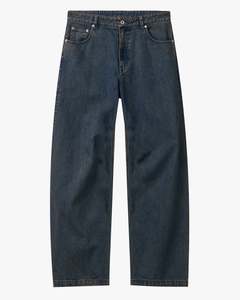 Mens Jeans: Back Side Blue Tinted Jeans