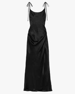 Race Day Give Away: Textured Satin Wrap Dress