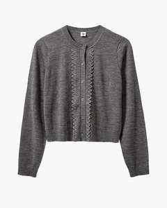 The Garment: Bergen Scallop Mini Cardigan