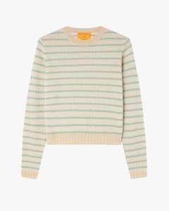 Guest In Residence: Pebble Stripe Shrunken Crew