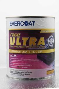 Evercoat Rage Ultra Filler - 3.78L/Gallon Tin