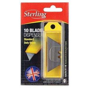 911-4D Sterling Standard Duty Trimmer Blade 2 Notch - Dispenser of 10