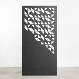 Office Zoning: Ceiling Hung Acoustic Screens  - Geometric Series