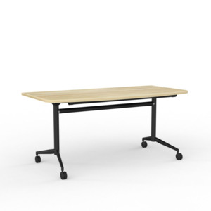 Modular Flip Tables: Team Flip Meeting & Training Room D Shape Table