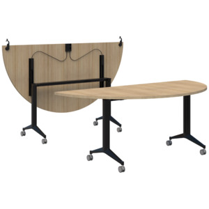 Modular Flip Tables: Boost Flip Semi Circle Modular Meeting Tables
