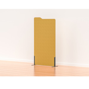 Office Zoning: Milford Acoustic Free Standing Panel Office Floor Partition/Screen