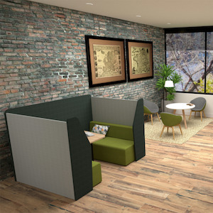 Edge 4 Person Meeting Booth