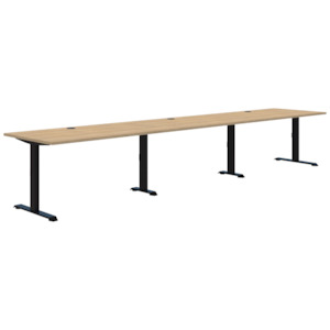 Summit Ii Range: Summit II Fixed Height Inline 3 Pod Desk