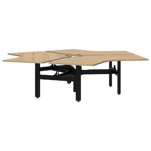 Summit Ii Range: Summit II Fixed Height 120° 3 Pod Desk