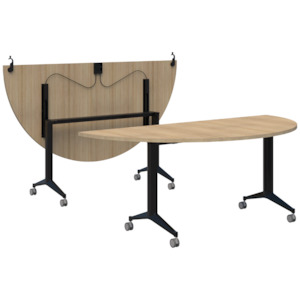 Modular Flip Tables: Boost Flip Semi Circle Modular Meeting Tables