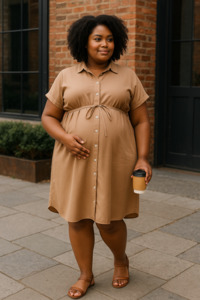 Eco-Friendly Maternity Dress WTA002 - Workthreads