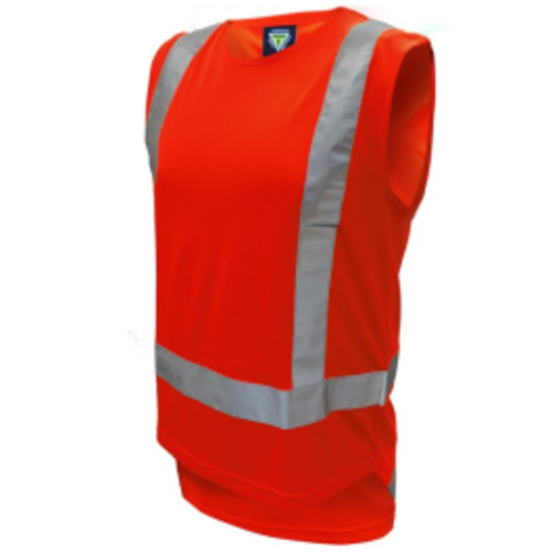 Hi Vis Vests: Quality Safety Boots, Work wear & PPE Equipment HS1420 Esko TTMC H-back Singlet, PCS1420-FLOR Wide Range & Great Service