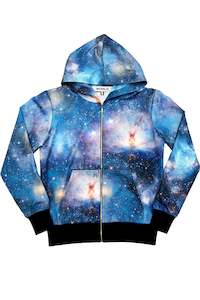 Unisex Jumper: WORLD 5561 Galaxy Hoodie Light Bright (UNISEX)