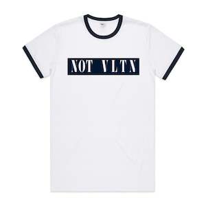 Vol 1: Vol.1 Not VLTN T Navyish & Whiteish - Unisex