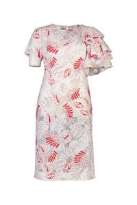 World Womens 2019 2020: WORLD 4533 Righteous Dress Red Floral