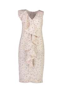 World Womens 2019 2020: WORLD 4512 Spurious Dress Beige Star