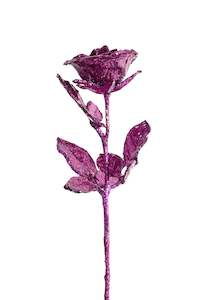 Reuben Paterson: Reuben Paterson Glitter Wallflower Magenta 690 x 150 x 130mm