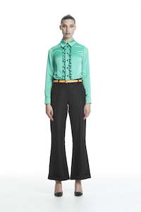 Black Friday 50 Off: WORLD 4453 The Advertiser Trouser Black Sparkle