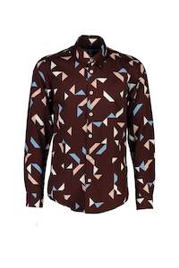 Black Friday 30 Off: WORLDman 4560 Perverse Shirt Brown White