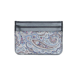 WORLD Liberty Leather Card Holder - Paisley