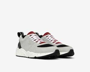 P448 Sneakers: P448 Alex White Red Sneakers
