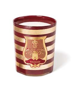 Cire Trudon Grande Candle 3kg: CIRE TRUDON CANDLE 3kg Balmain Limited Edition 2022 - Red & Gold - Grande Bougie