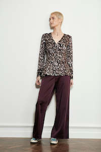 World Womans Spring Summer 2021: WORLD 4610 Now and Then Blouse Glare Print