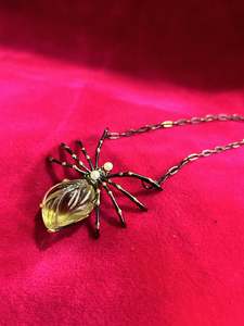 Zora Bell Boyd Jewellery: Zora Bell Boyd AA-1-18 Spider Necklace