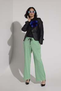 World Womenswear: WORLD 5615 Palm Springs Wide Leg Track Trouser