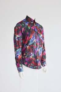WORLDman 5153 Fragrance Shirt Abstract