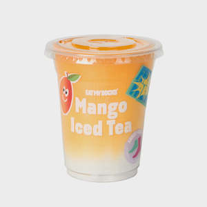 Novelty Socks: Eat My Socks Iced Tea Mango 2 Pairs