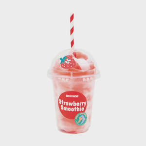 Novelty Socks: Eat My Socks Strawberry Smoothies 2 Pairs