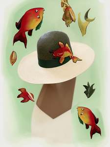 World Caps Bucket Hats: Seventh & Figg - The Black Orchid