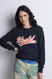 Worldman 2019 2020: WORLD 5023B Folklore Jumper Midnight Flash (UNISEX)