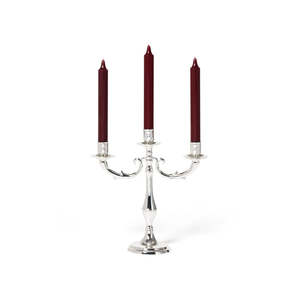 Cire Trudon Classic 270g: Cire Trudon Silver 3 Branch Candelabra