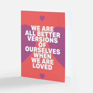 World Enamel Badges Explicit Language Warning: WORLD Gift Card - Loved