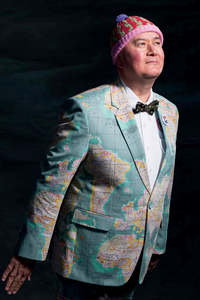 WORLDman 5166 Latitude Blazer WORLD Map