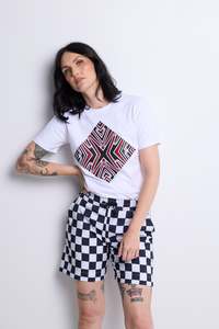 WORLD LOVES REUBEN PATERSON - Listen To Your Kuia T-Shirt - White
