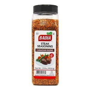 Products: BADIA CANADIAN STEAK SEASONING 793G World Foods NZ