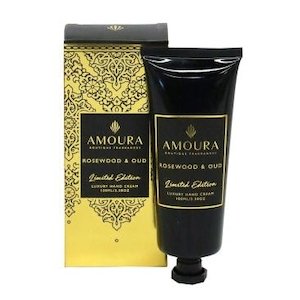 Health Beauty: Amoura Luxury Hand Cream-Rosewood & Oud 100ml