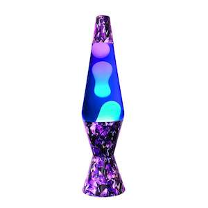 Diamond Lava Lamp-Amethyst