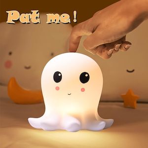 Lava Lamp Led Table Lamp: Soft Touch Silicone LED Octopus