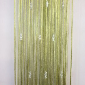 Fly String Curtain 3 Beaded-Green