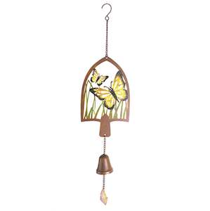Home Garden: Butterfly Hanger with Bell*
