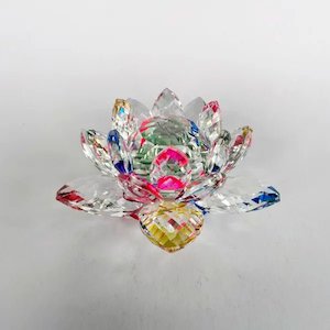 Crystal Lotus Flower 16cm